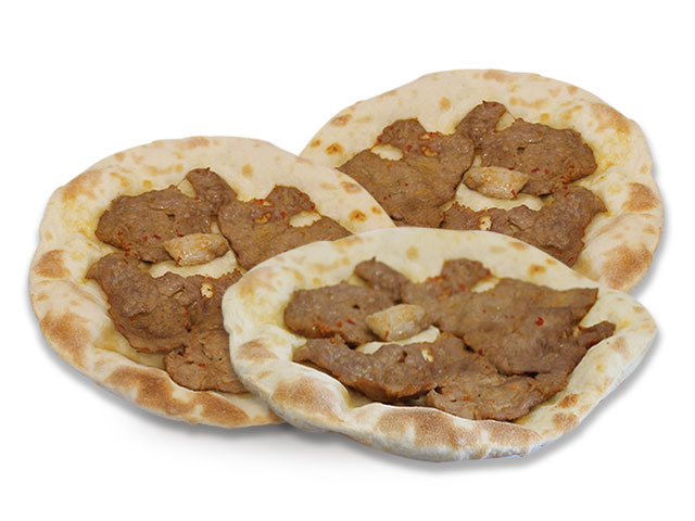 صورة شرحات لحم على عجين