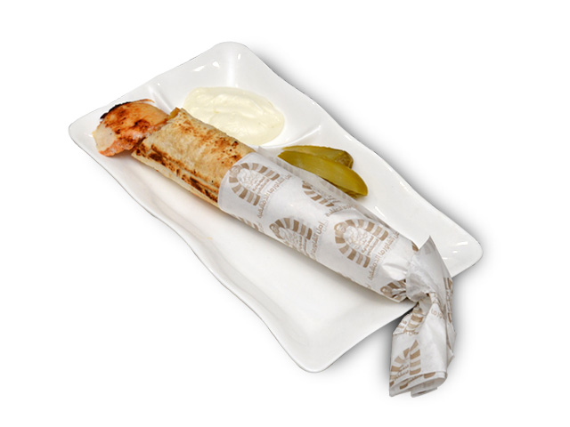 صورة سندويش شاورما لحم