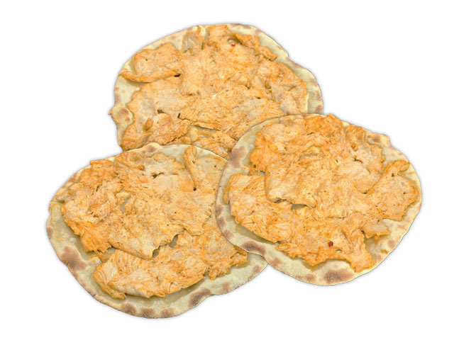 صورة شرحات دجاج على عجين