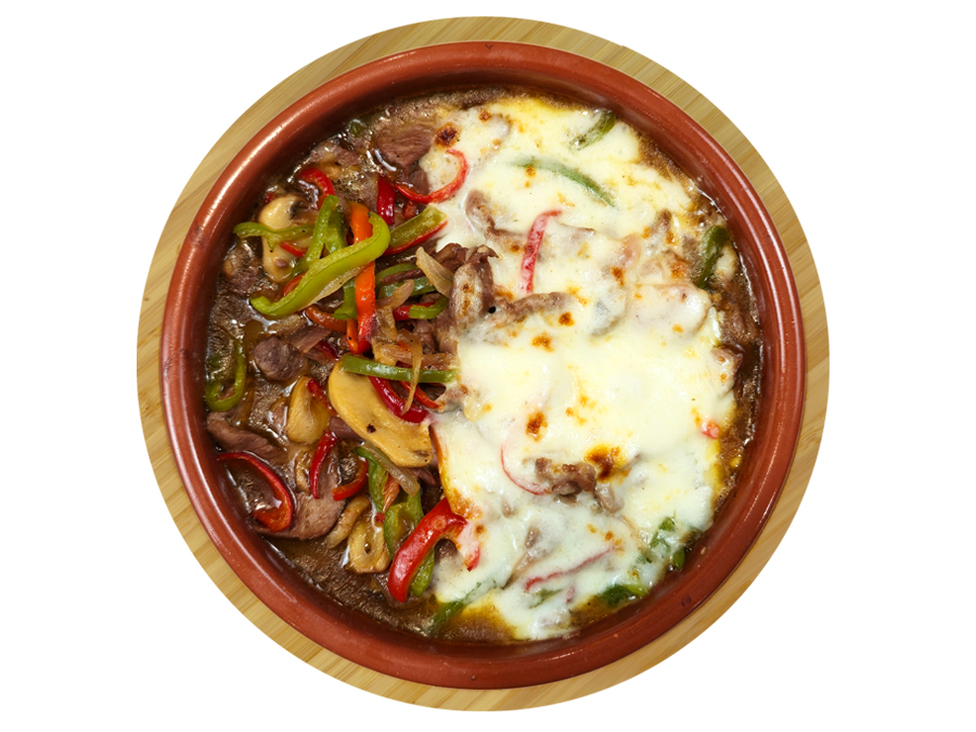 صورة طاجن لحم بالجبن